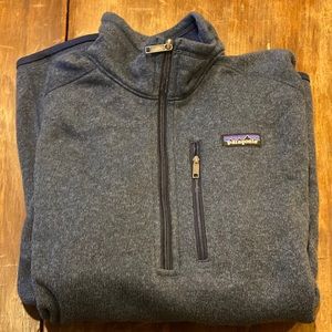 Men Better Sweater Patagonia Quarter ZIP large